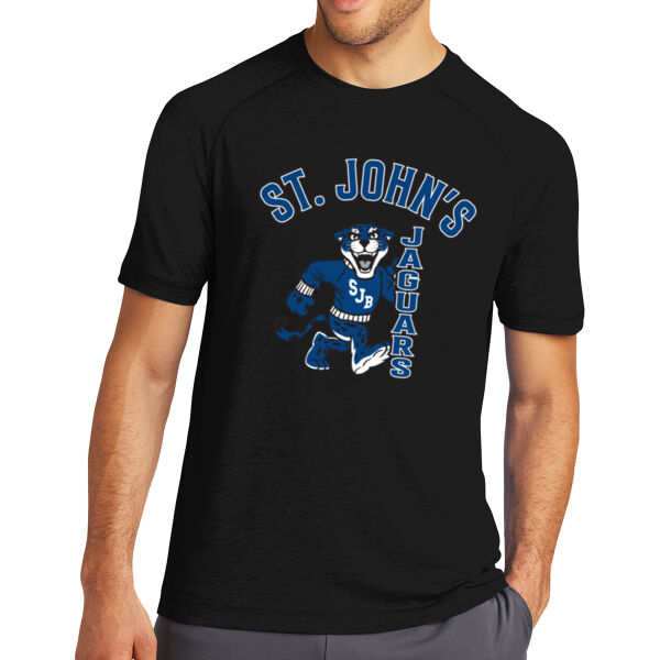 Sport Tek PosiCharge Triblend Wicking Raglan Tee - Printed Logo Sport Tek PosiCharge Triblend Wicking Raglan Tee - Printed Logo Thumbnail