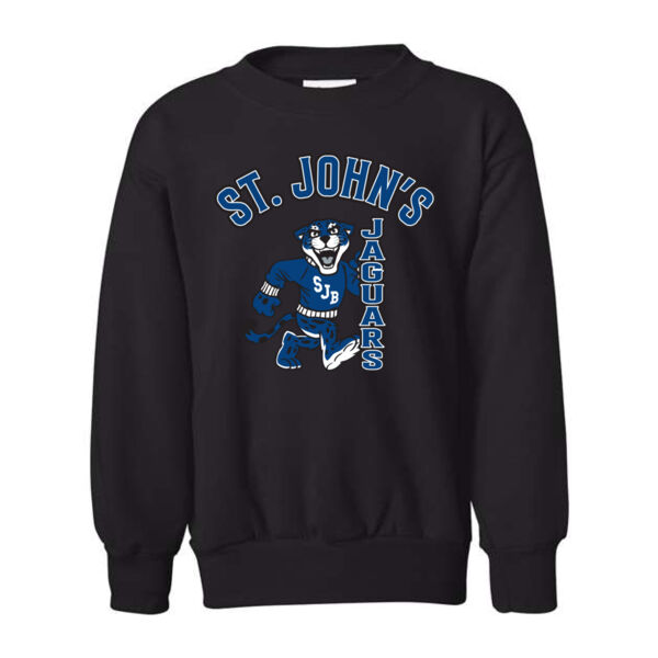 Hanes Ecosmart Youth Crewneck Sweatshirt - Printed Logo Thumbnail