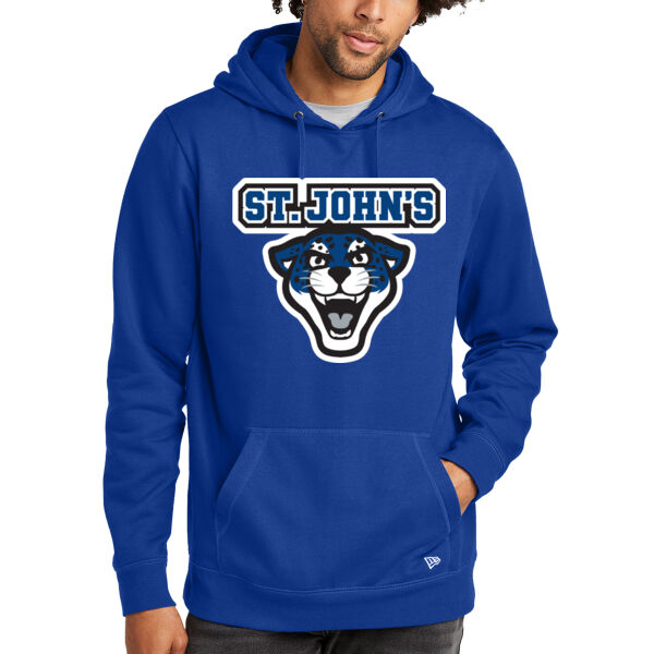 New Era Comebak Fleece Pullover Hoodie - Printed Logo Thumbnail