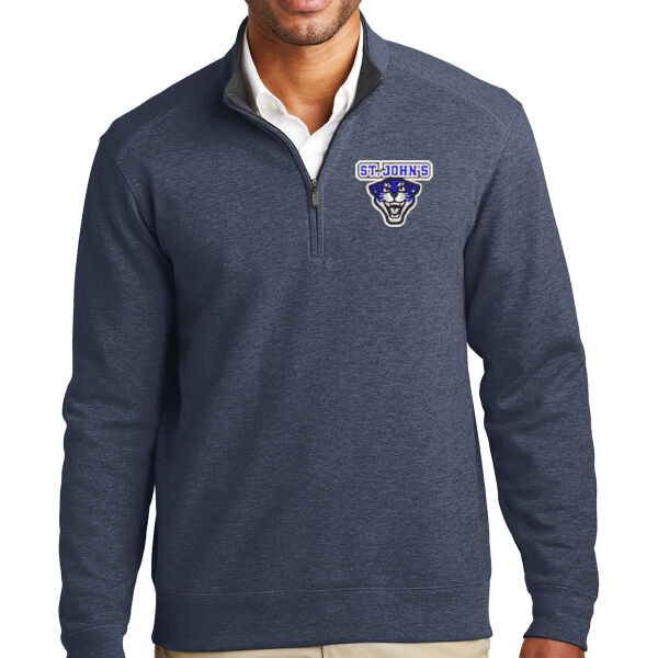 Port Authority Interlock 1/4 Zip - Embroidered Logo Thumbnail