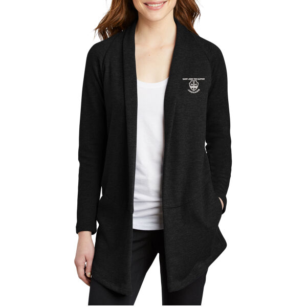 Port Authority Womens Interlock Cardigan - Embroidered Logo Thumbnail