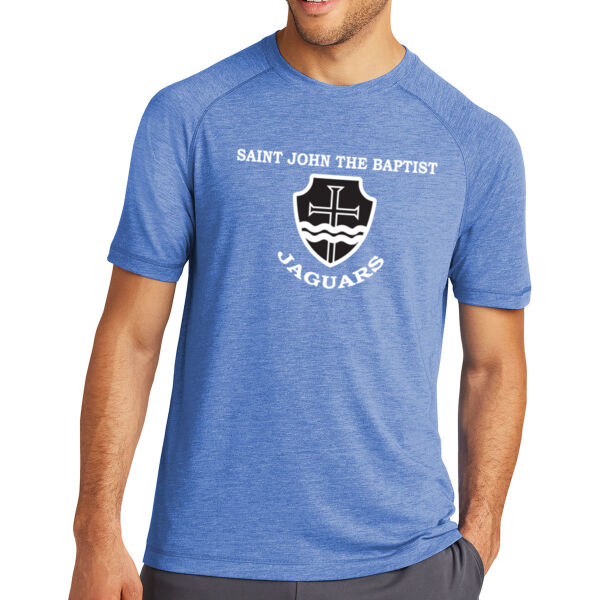 Sport Tek PosiCharge Triblend Wicking Raglan Tee - Printed Logo Thumbnail