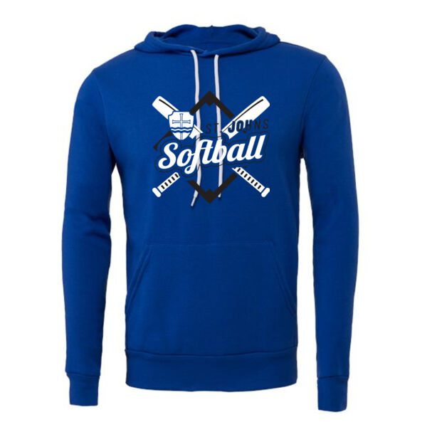 BELLA + CANVAS Unisex Sponge Fleece Hoodie Sweatshirt - Printed Logo Thumbnail