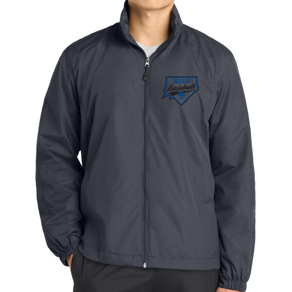 Sport Tek Full Zip Wind Jacket - Printed Logo Thumbnail