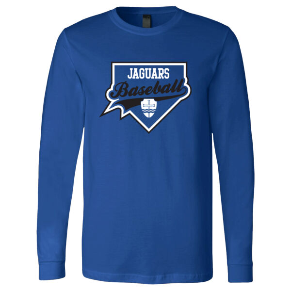 BELLA + CANVAS Unisex Jersey Long Sleeve Tee - Printed Logo Thumbnail