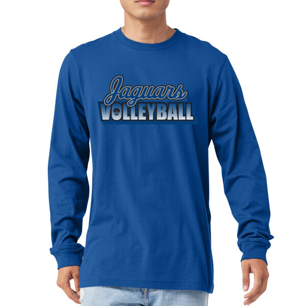 BELLA + CANVAS Unisex Jersey Long Sleeve Tee - Printed Logo Thumbnail