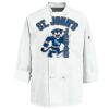 Eight Knot Button Chef Coat with Thermometer Pocket Thumbnail