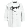 Eight Knot Button Chef Coat with Thermometer Pocket Thumbnail