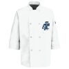 Button Chef Coat with Thermometer Pocket Thumbnail