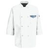 Eight Pearl Button Chef Coat with Thermometer Pocket Thumbnail